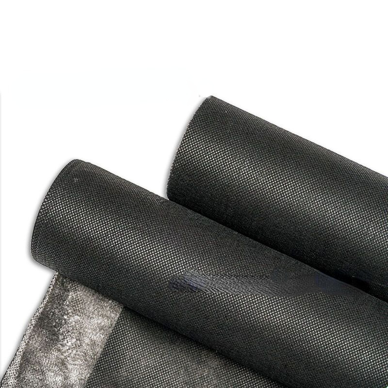 Sewing Geotextile Fabric - 50cm*15m Black Non-woven Fabric Geotextile Gardening