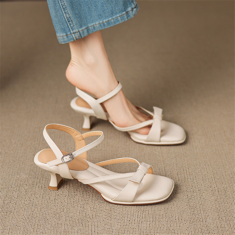 Sewing New - New Summer Sandals Split Leather Women