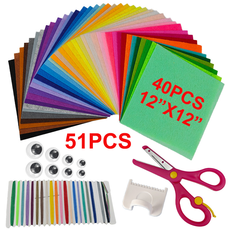 Sewing Thread In Textile - 51 sets of DIY material sewing