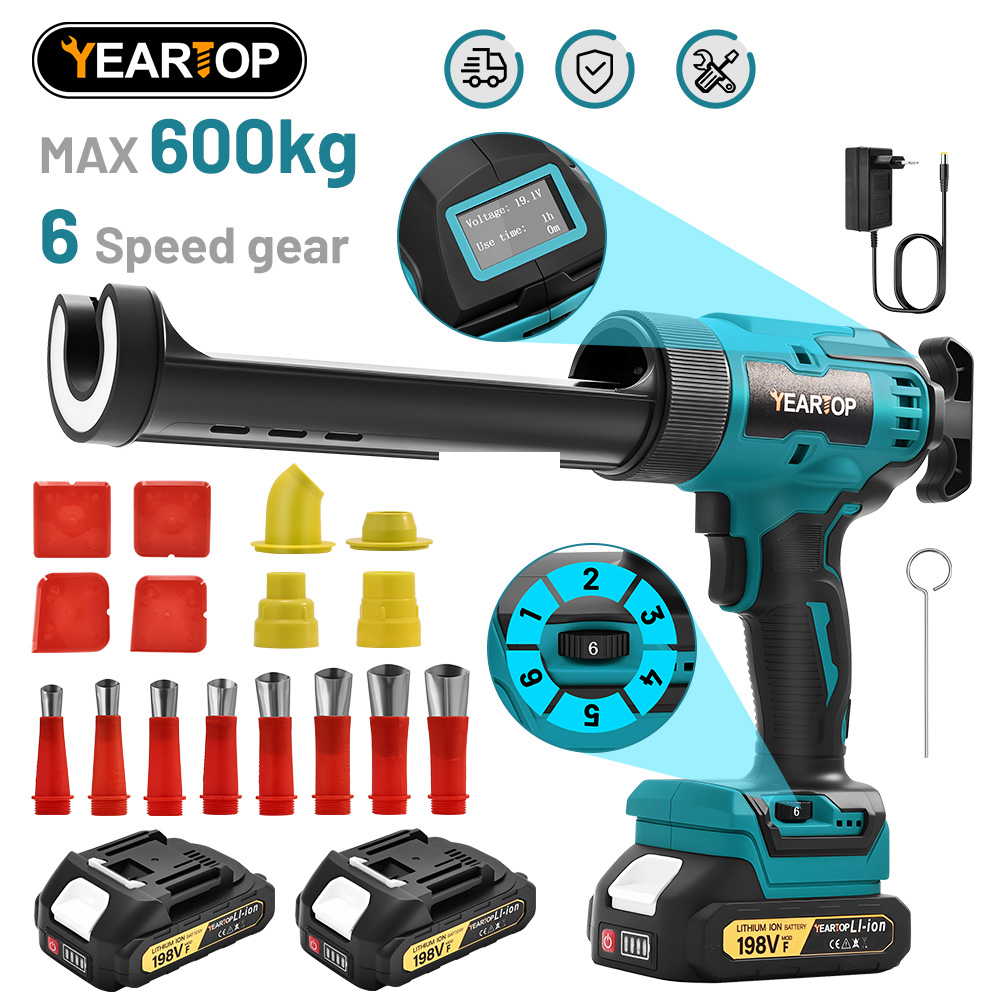 Sewing Necessities - 6 Speeds Cordless Electric Glue Gun