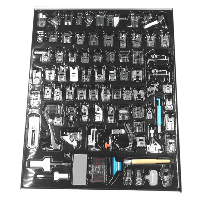 Zipper Foot Presser - Stock Quantity 82PCS Sewing Machine Presser