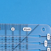 Quilting Ruler Square - 5 In 1 Quilt Cutting Ruler