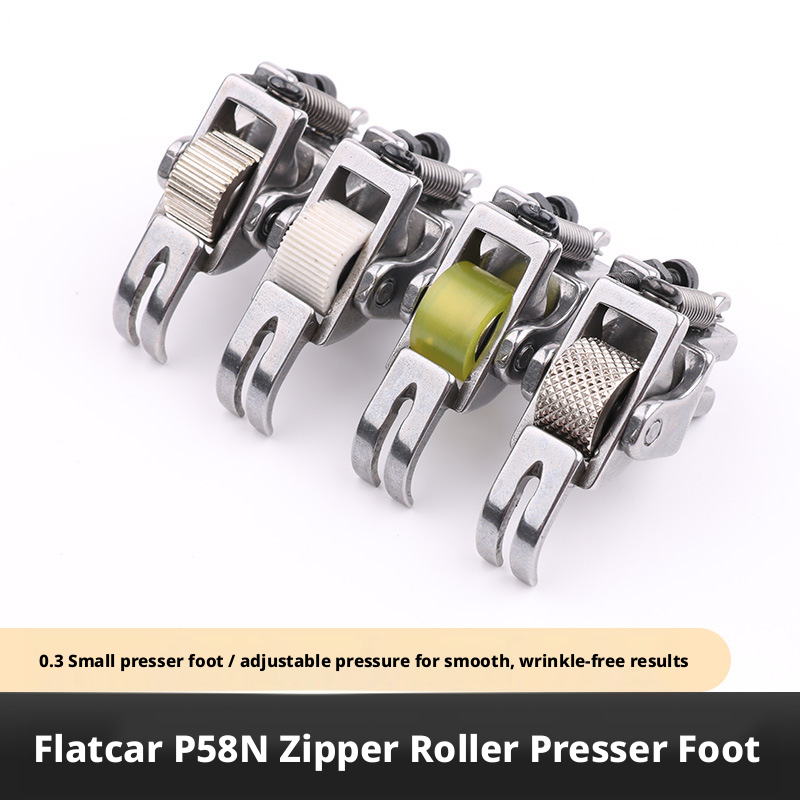 Zipper Foot Presser - P58N Narrow Roller Zipper Presser Foot