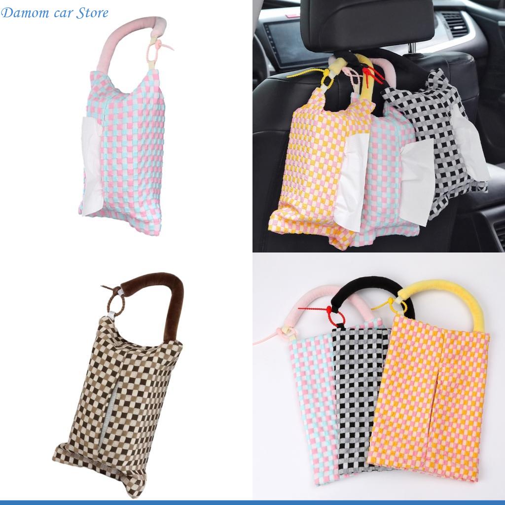 Pattern Tissue Paper - A2UC Car Headrest Tissue Box Plaids