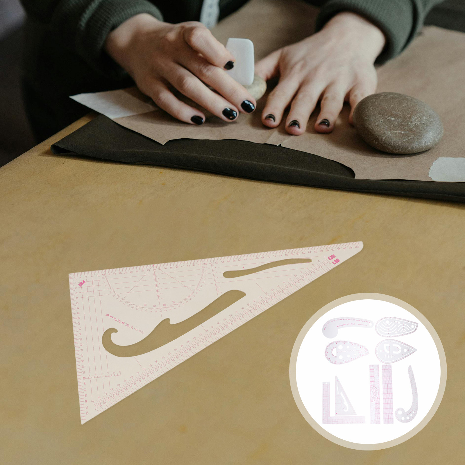 Sewing Garments - 1Set Garment Pattern Making Rulers Multifunctional