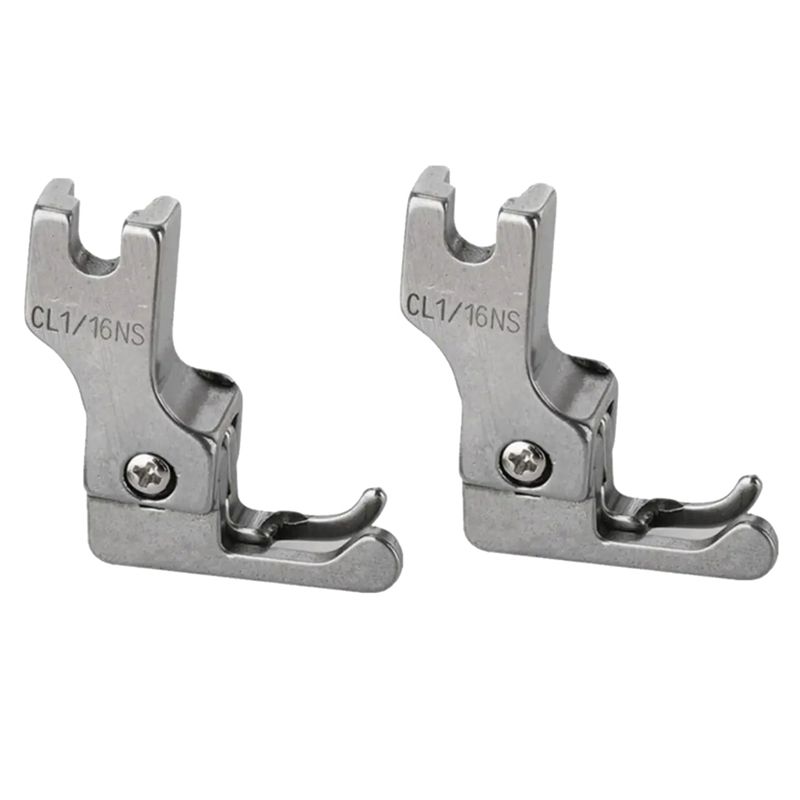 Zipper Foot Presser - AEE8-2Pcs Narrow Guide Presser Foot Industrial