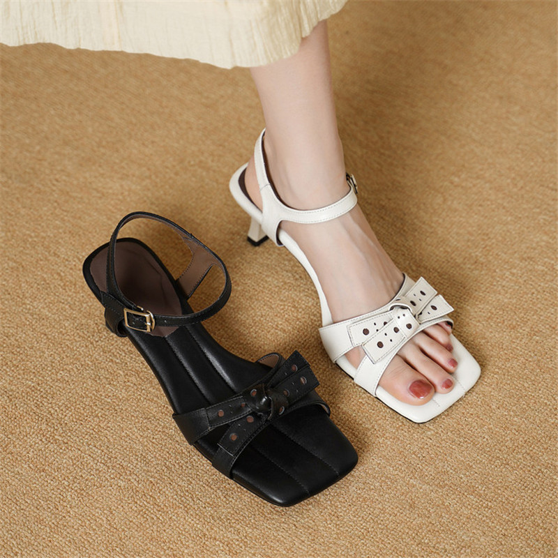 New Summer Sandals Genuine Lea - Sewing New recension och pris
