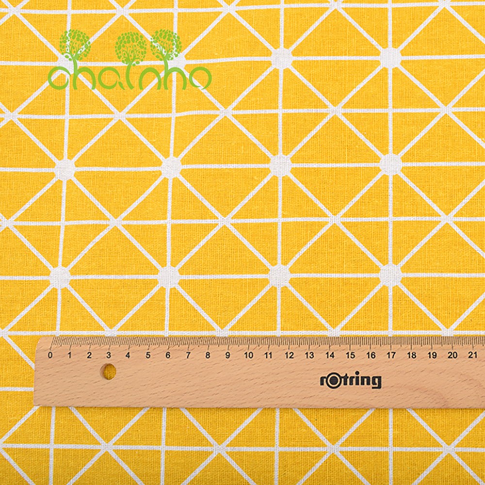 Chainho,Printed Cotton Linen F - Sewing Geotextile Fabric recension och pris