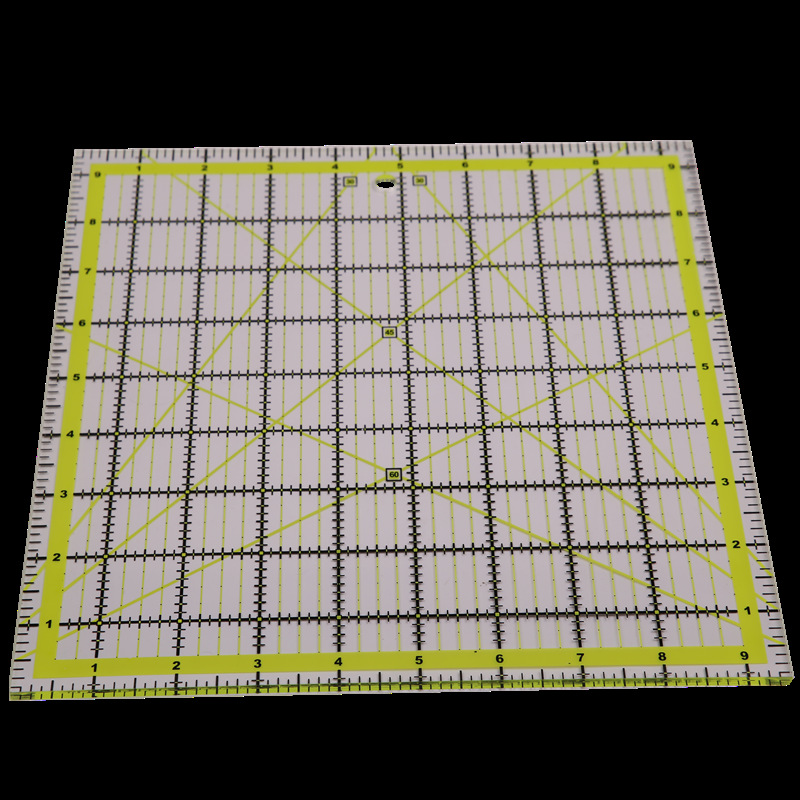 4Pcs Square Acrylic Quilting R - Quilting Ruler Square recension och pris