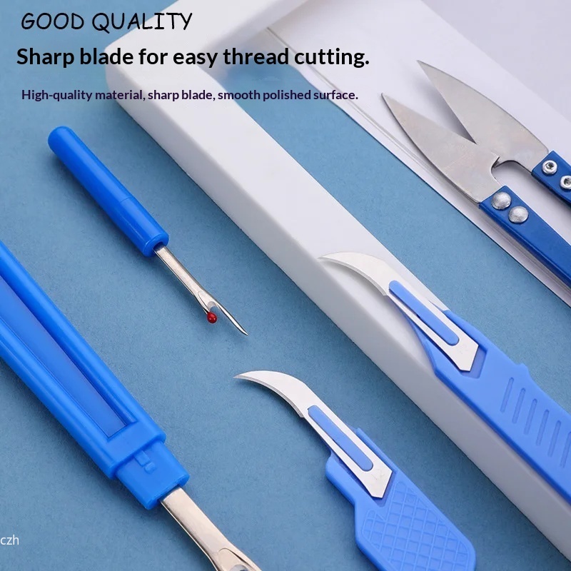 5Pcs Blue Sewing Ripper Kit wi - Sewing Repair recension och pris