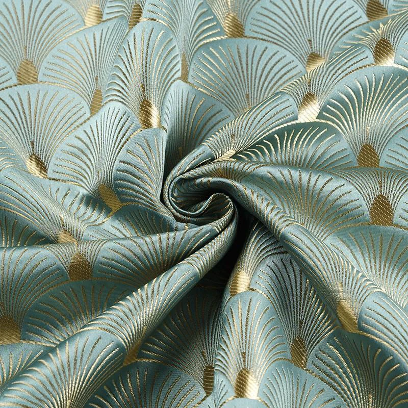 Ginkgo Leaf Fan Shaped Jacquar - Sewing Fabric recension och pris