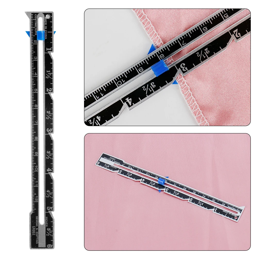 5-IN-1 Sewing Seam Ruler Measu - Quilting Ruler Square recension och pris