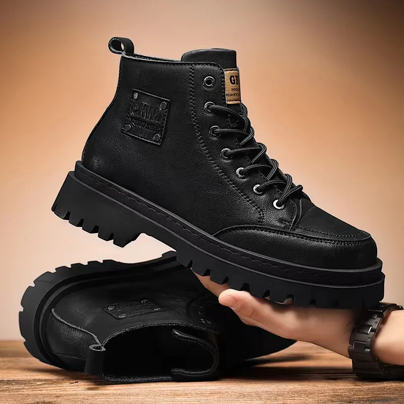 High Quality Men's Boots Platf - Sewing Nylon recension och pris