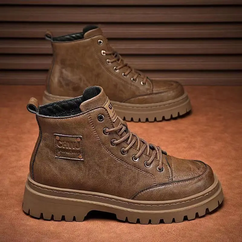 High Quality Men's Boots Platf - Sewing Nylon recension och pris