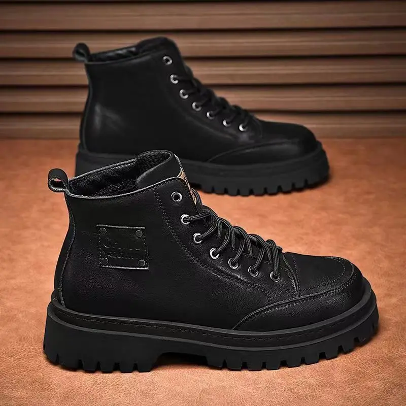 High Quality Men's Boots Platf - Sewing Nylon recension och pris