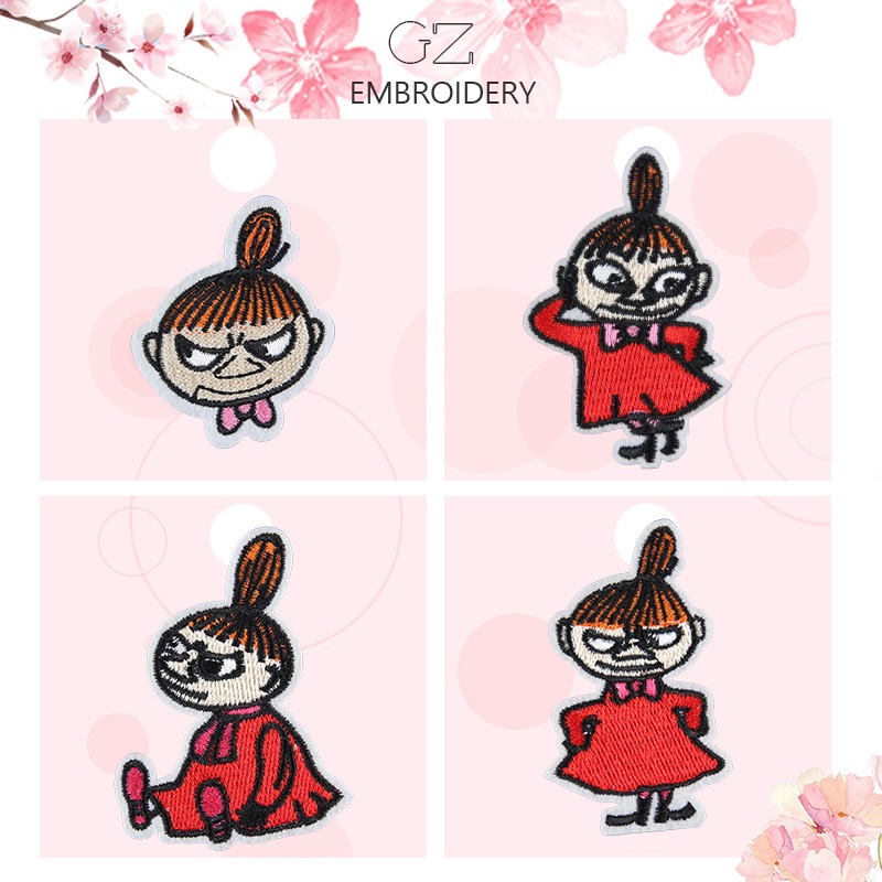Moomin Cute Cartoon Embroidere - Sewing Repair recension och pris