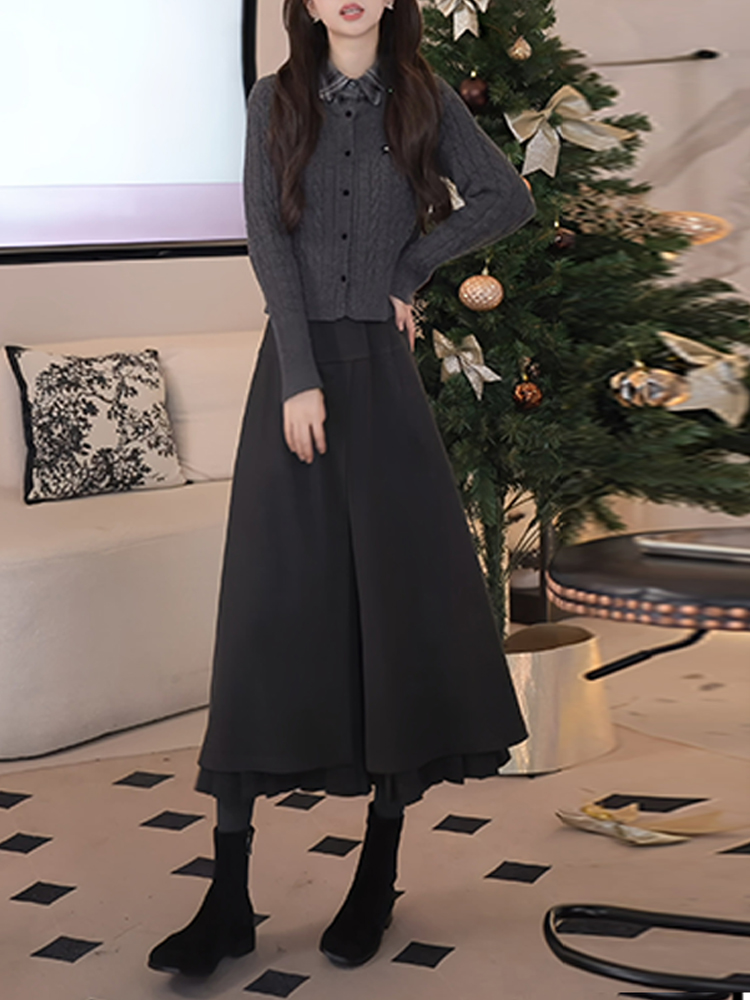 Winter Fashion Women's Knitted - Fabric Weight Set recension och pris