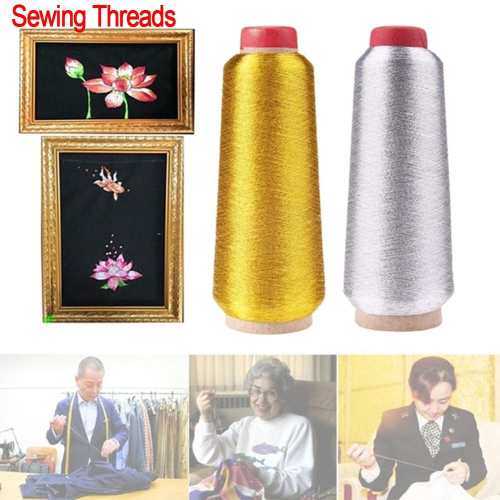 Gold/Silver Embroidery Threads - Sewing Thread In Textile recension och pris