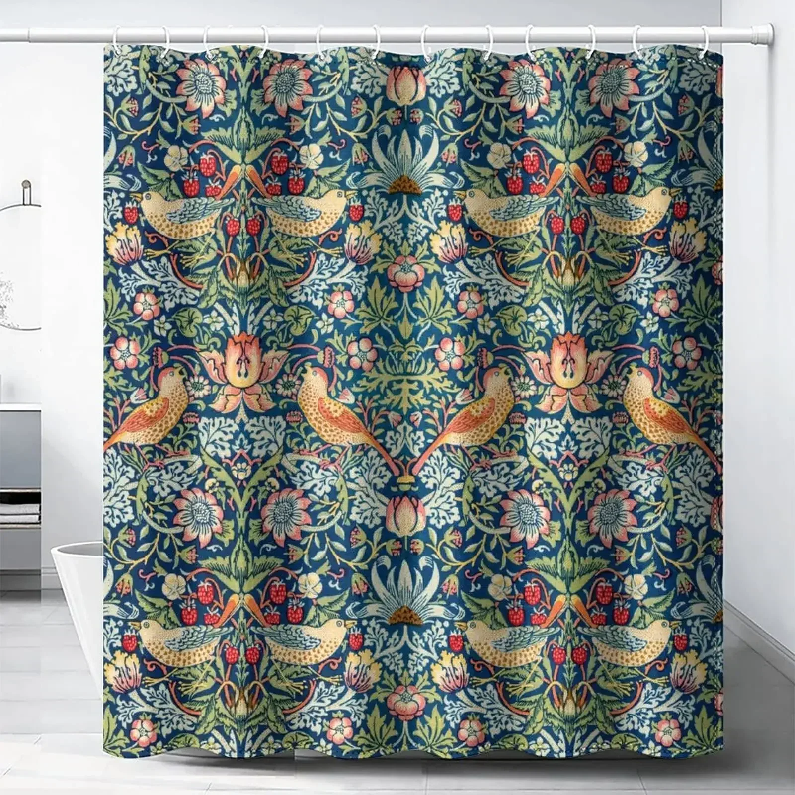 William Morris Shower Curtain, - Fabric Weight Set recension och pris