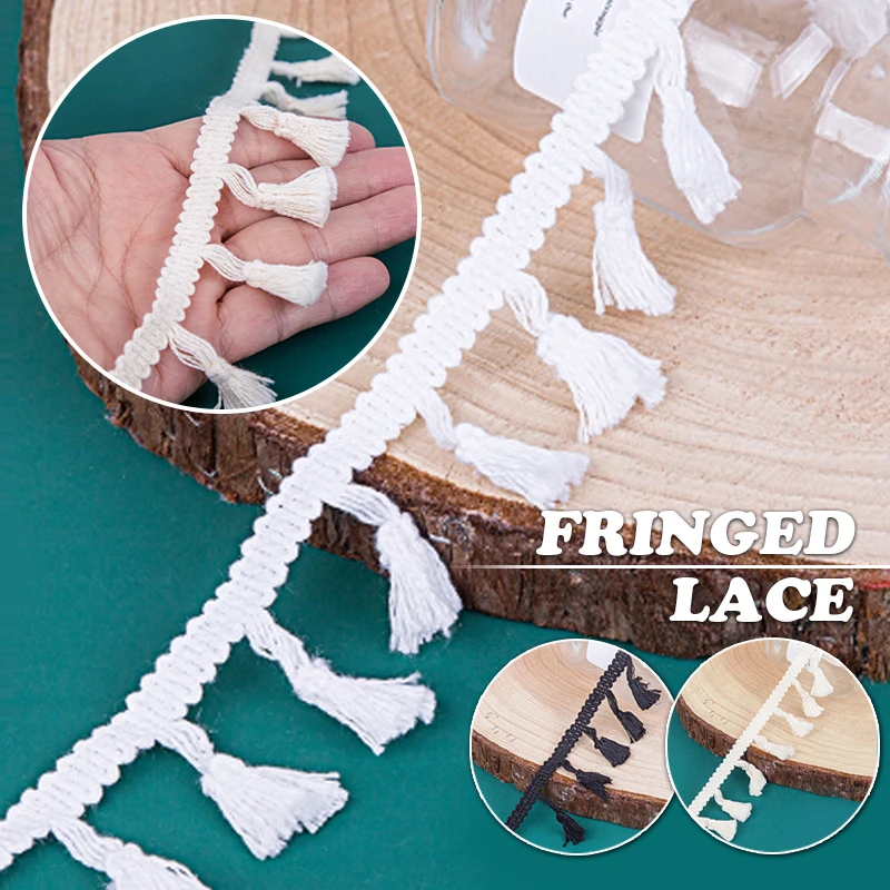 10Meter Cotton Thread Fringe L - Sewing Thread In Textile recension och pris