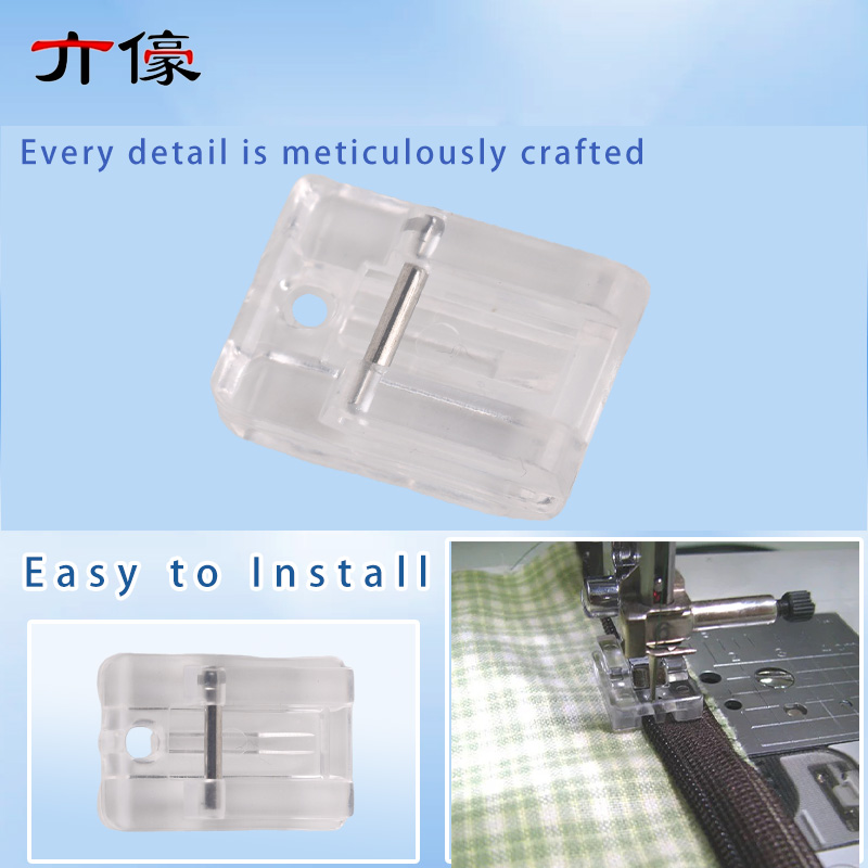 Plastic Invisible Zipper Press - Zipper Foot Presser recension och pris