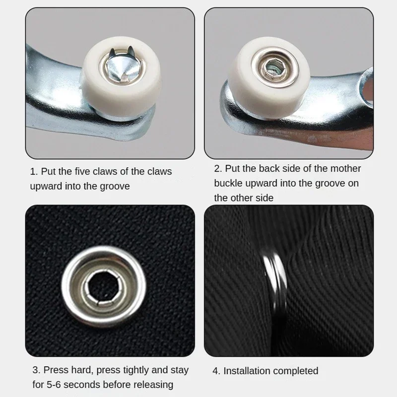 Five-prong Button Installation - Sewing Garments recension och pris