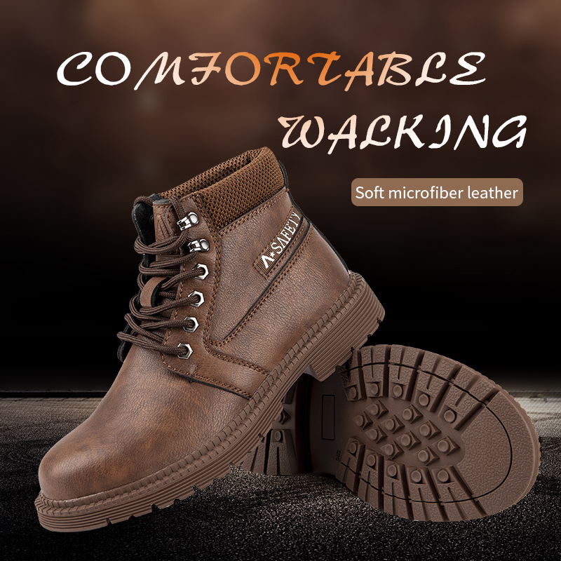Unisex Safety Shoes Steel Toe  - Sewing Nylon recension och pris