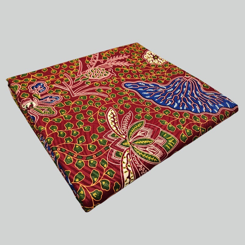 46Inch * 6Yards Green Leaves P - Sewing Batik recension och pris