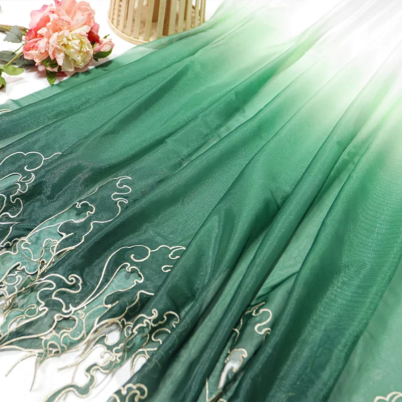 Chinese Style Embroidery Lotus - Sewing Fabric recension och pris