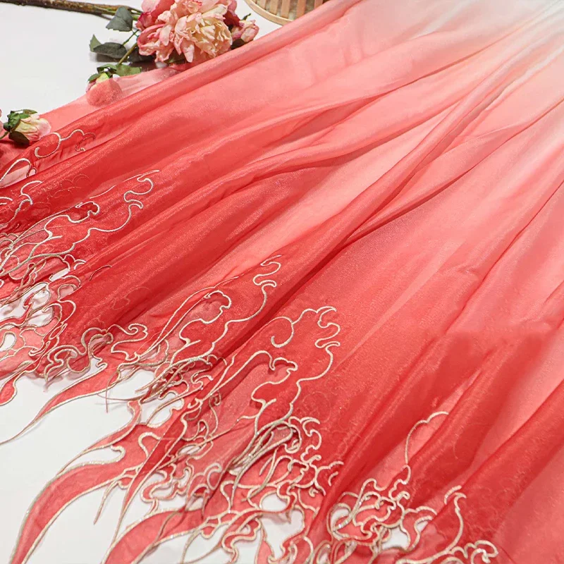 Chinese Style Embroidery Lotus - Sewing Fabric recension och pris