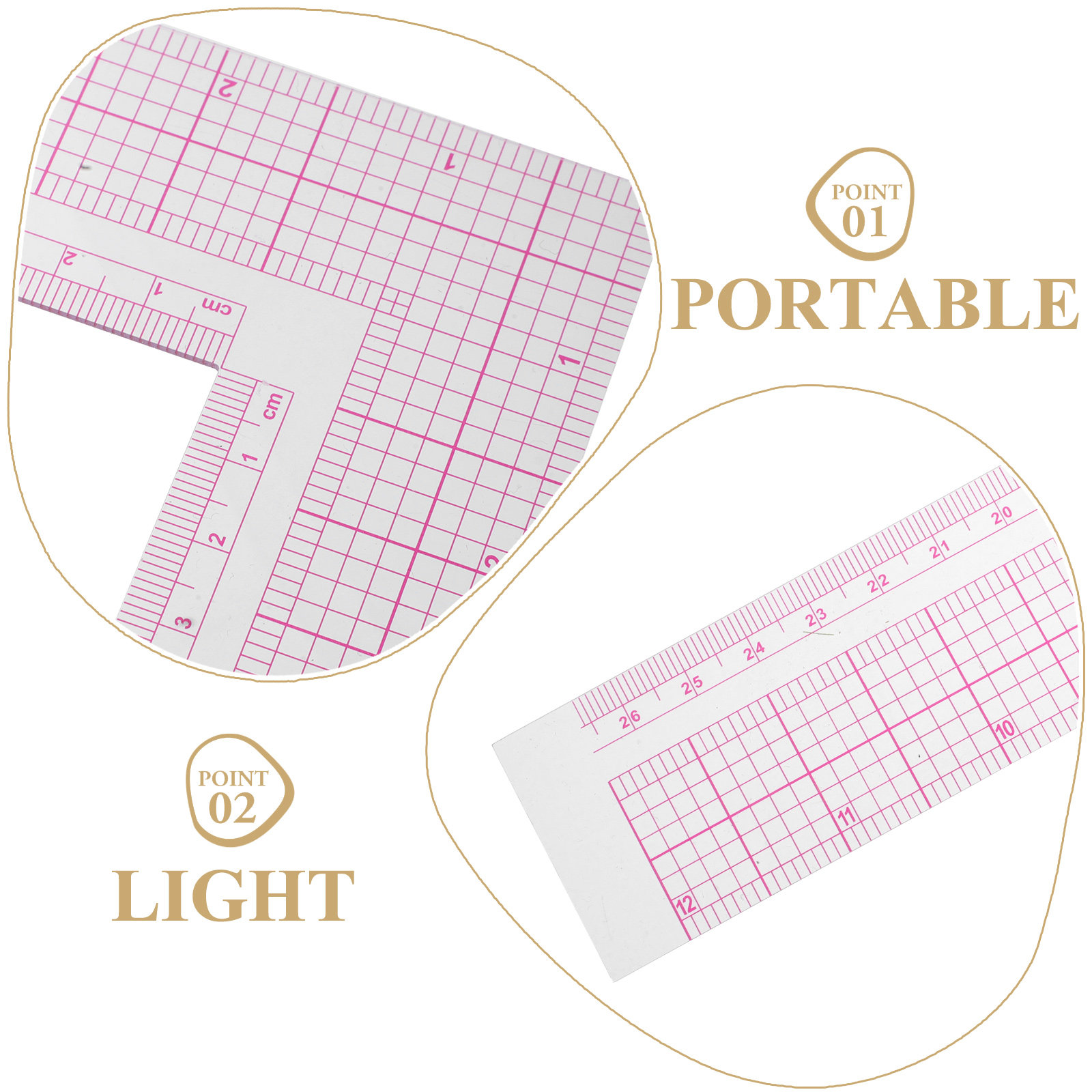 High Precision L Shape Pattern - Sewing Garments recension och pris
