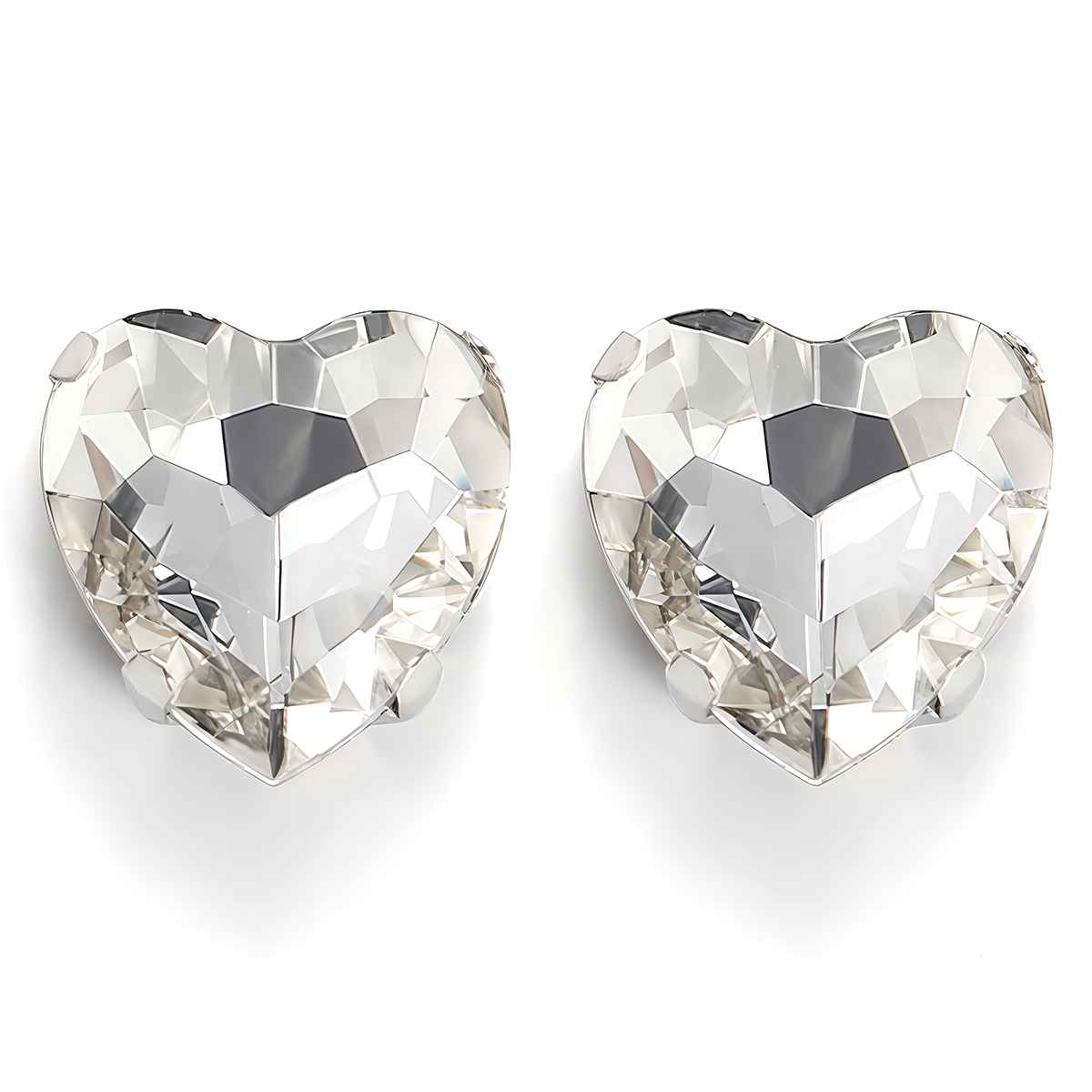 Heart Shape Glass Rhinestones  - Sewing Garments recension och pris