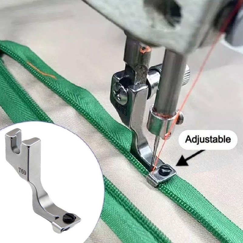 【HGPA】T69 Adjustable Invisible - Zipper Foot Presser recension och pris