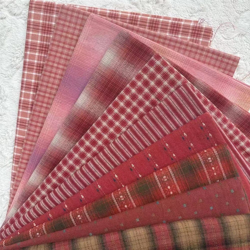 Cotton Japanese Yarn-dyed Fabr - Sewing Geotextile Fabric recension och pris