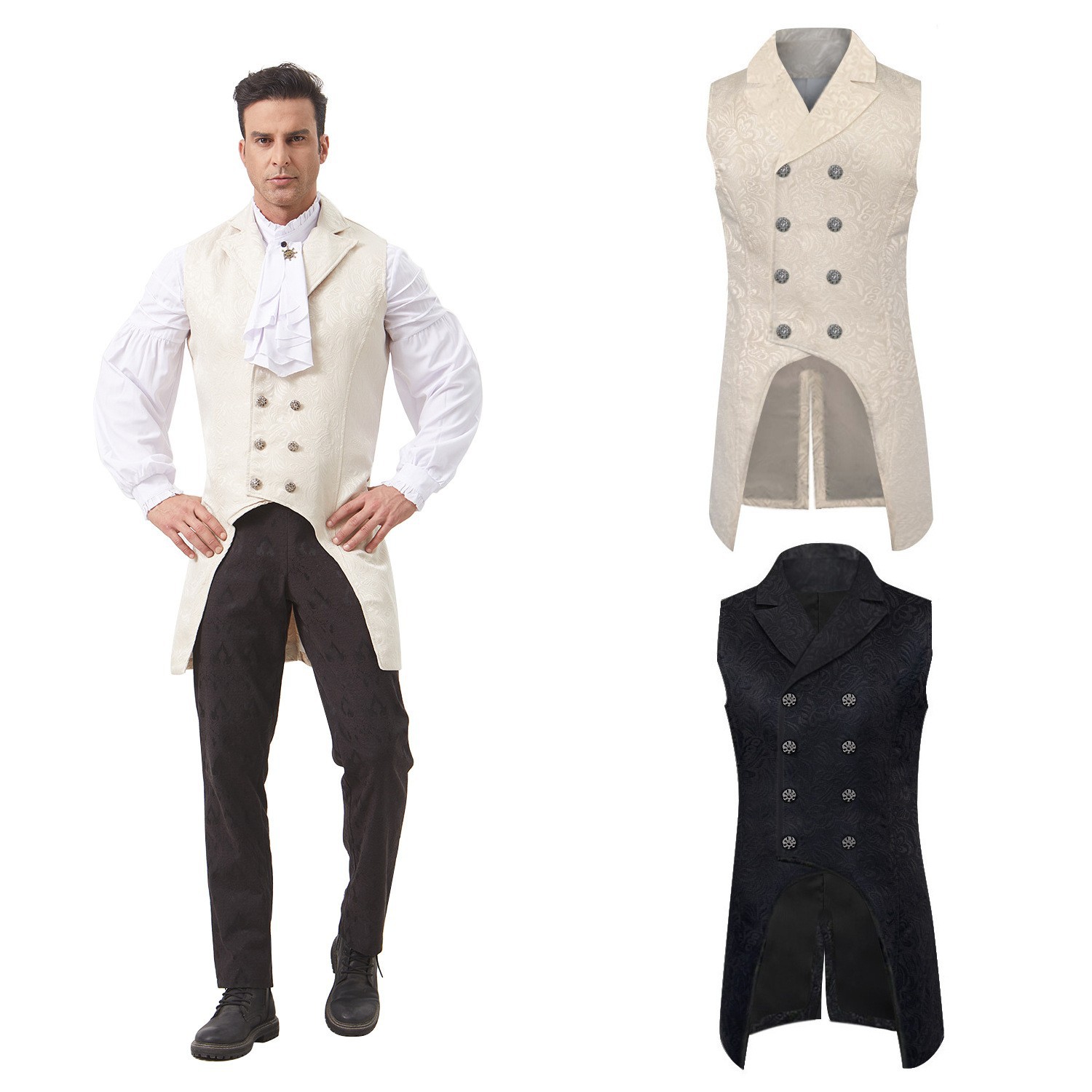 Medieval Renaissance Tailcoat  - Sewing Vest recension och pris