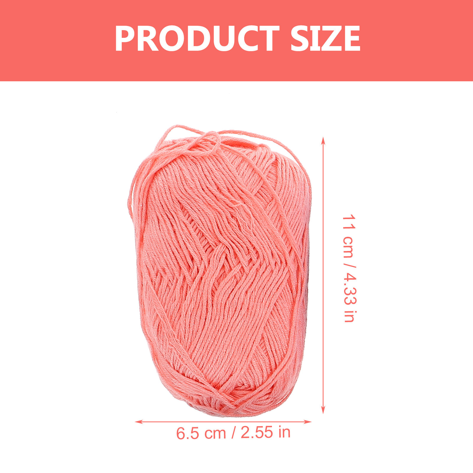 6 Rolls Cotton Yarn Kit for Cr - Sewing Roll recension och pris