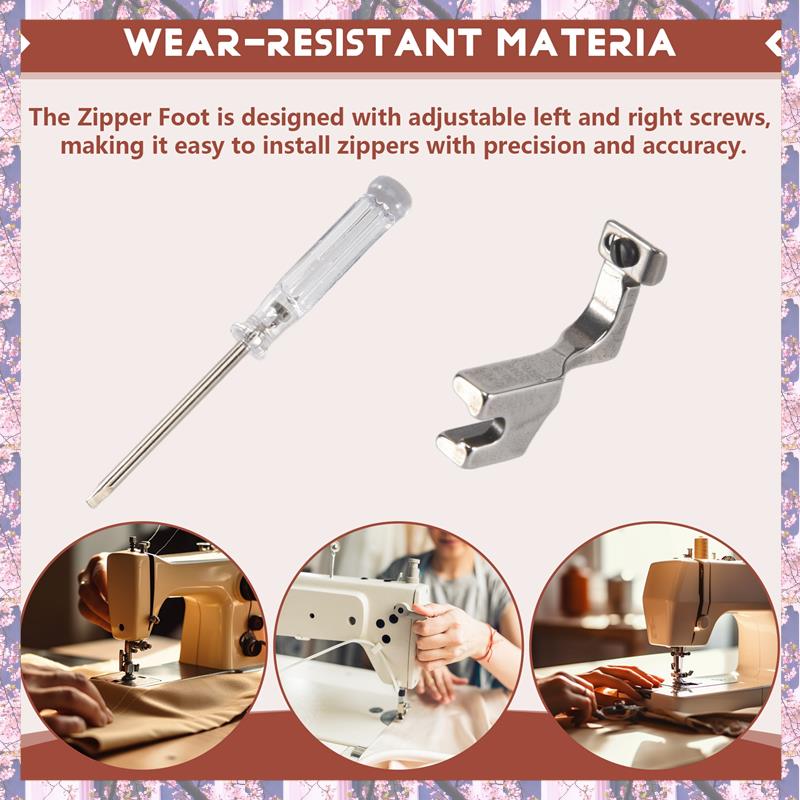 2025 Trend Adjustable Invisibl - Zipper Foot Presser recension och pris
