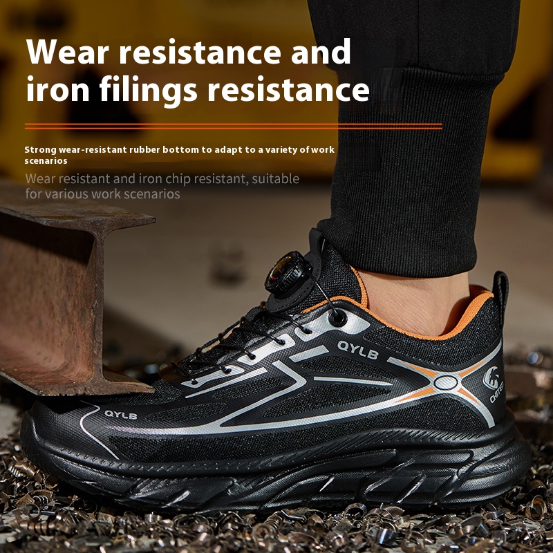 Mens Work Safety Boots Steel T - Sewing Nylon recension och pris