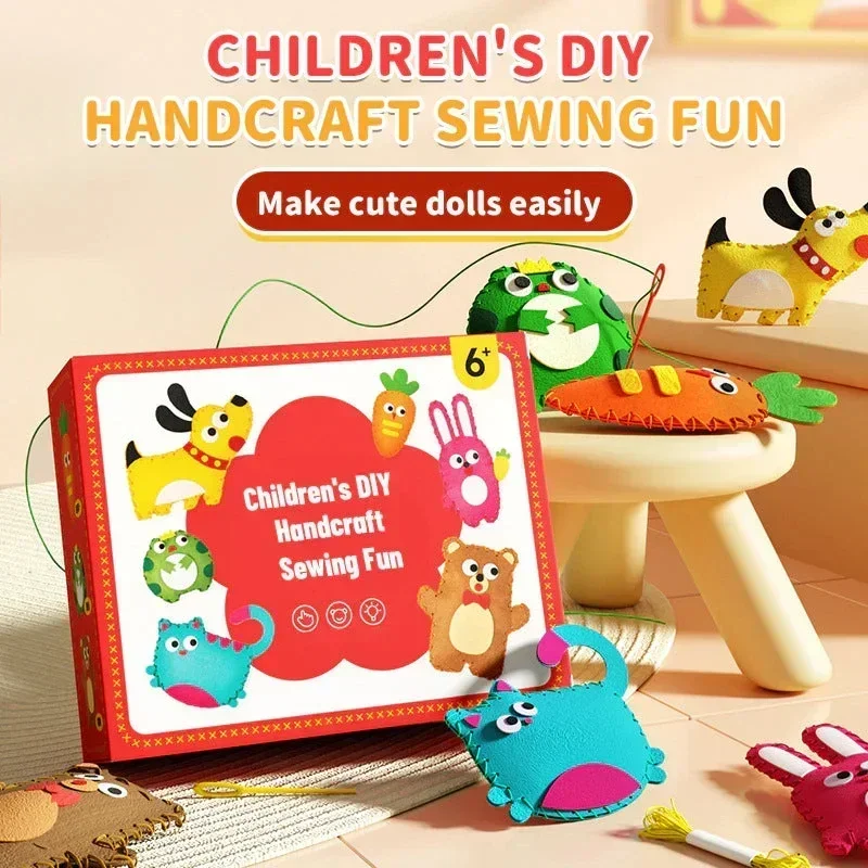 Diy Doll Sewing Toys Animal Fr - Sewing Thread In Textile recension och pris