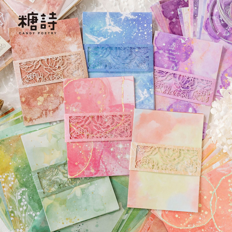 20pcs/lot Vintage Colorful Omb - Pattern Tissue Paper recension och pris