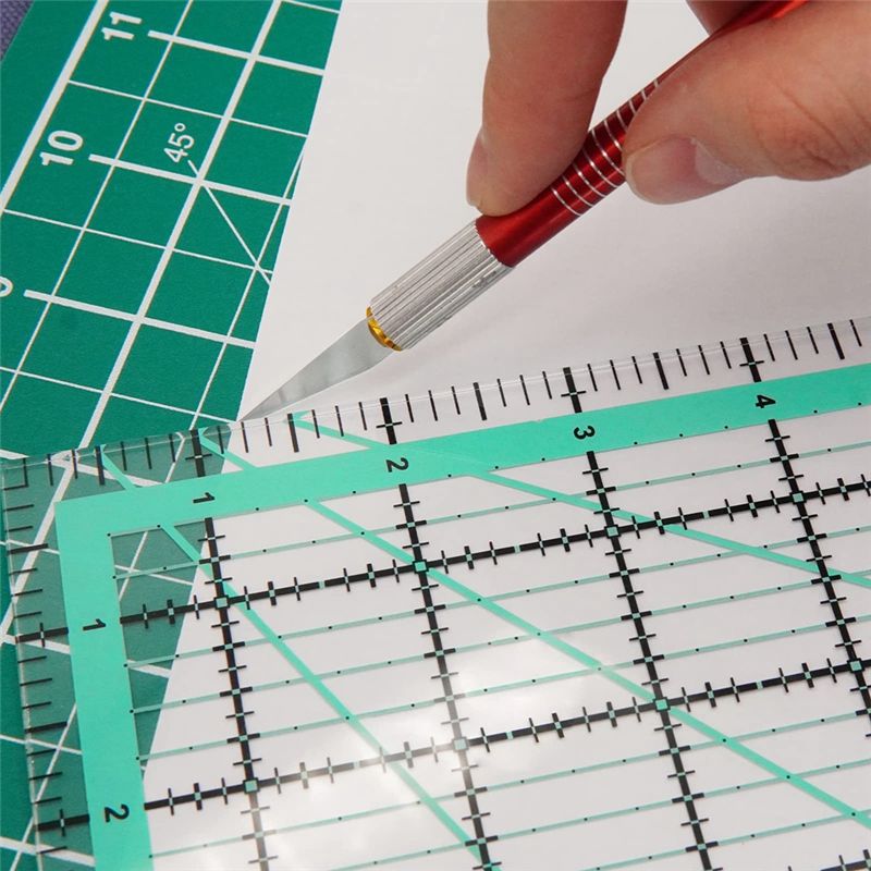 J1UL1N 4PCS Square Quilting Ru - Quilting Ruler Square recension och pris