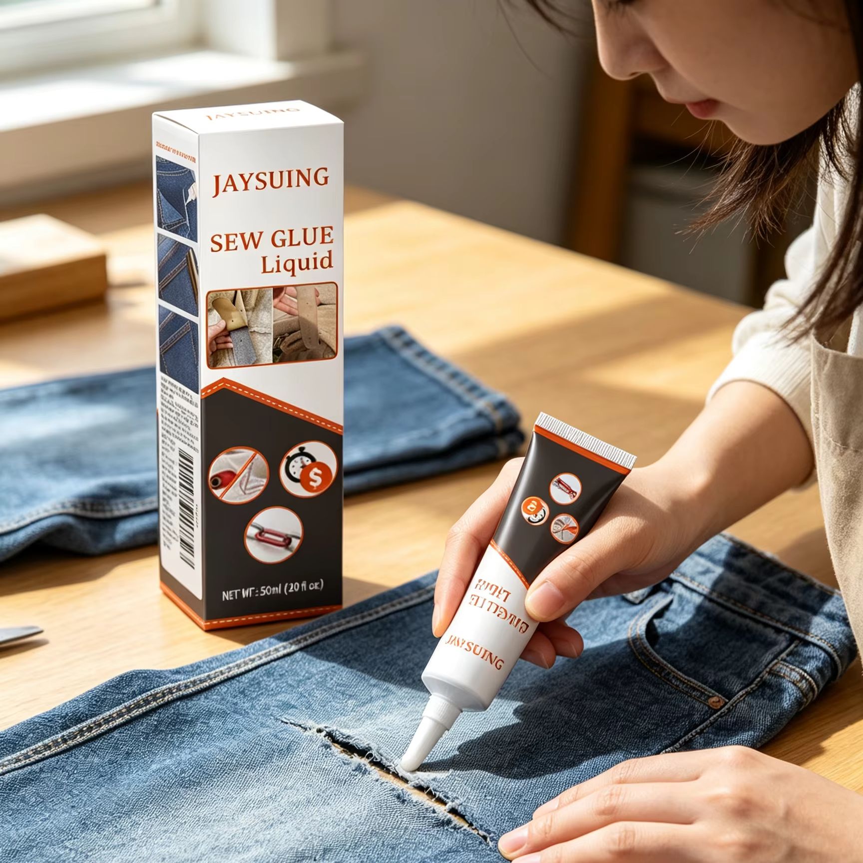 Jaysuing Sewing Glue Clothing  - Sewing Repair recension och pris