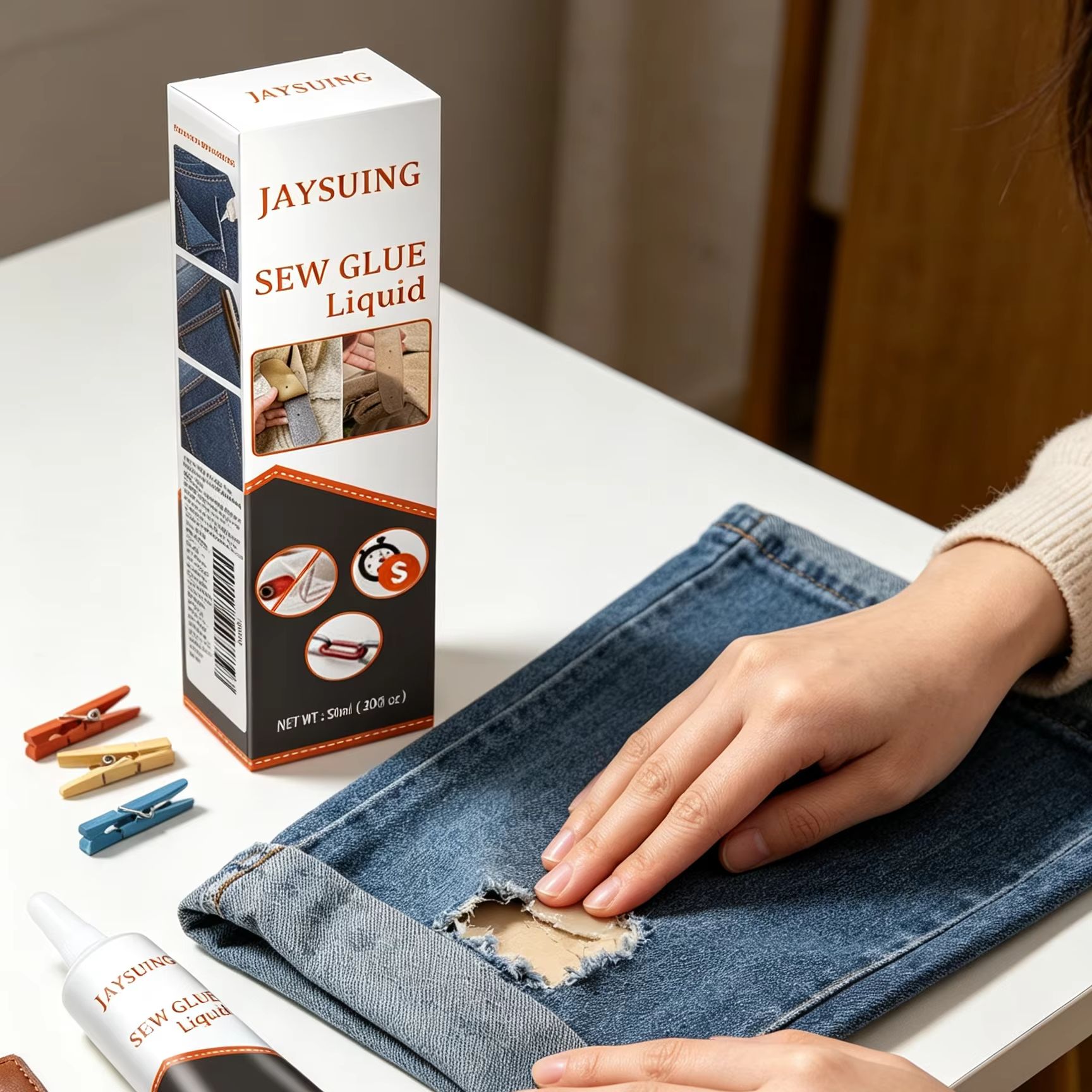 Jaysuing Sewing Glue Clothing  - Sewing Repair recension och pris
