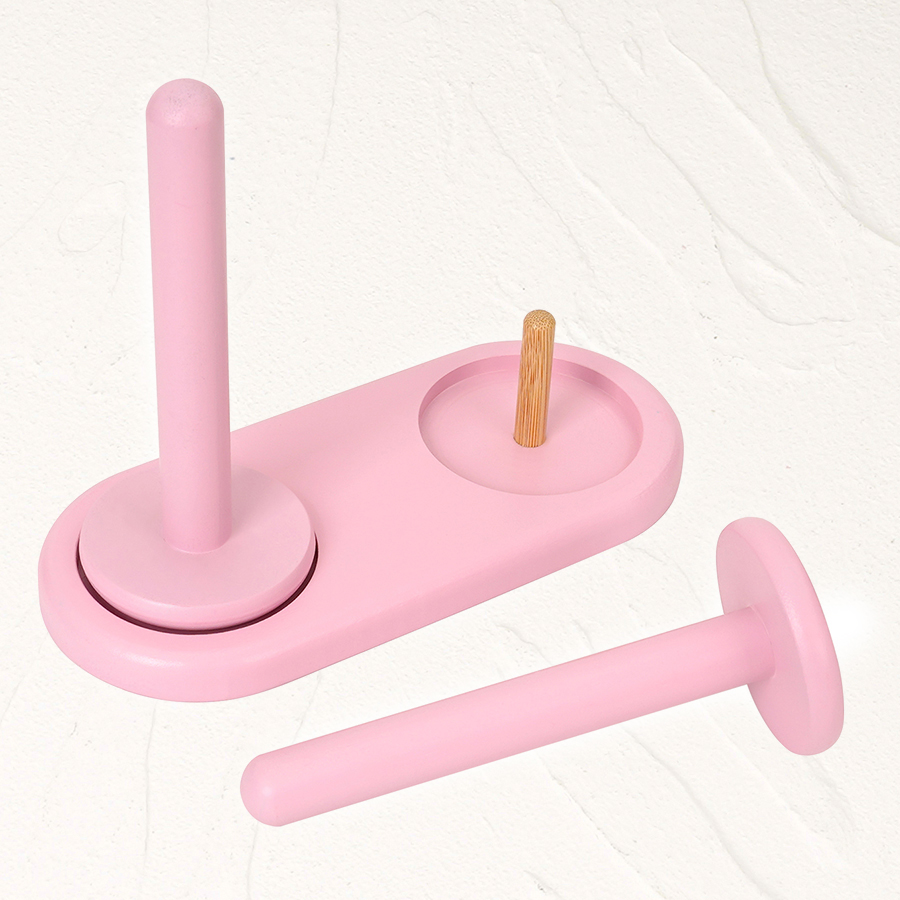 1pc Double-Axis Wooden Yarn Ho - Sewing Necessities recension och pris