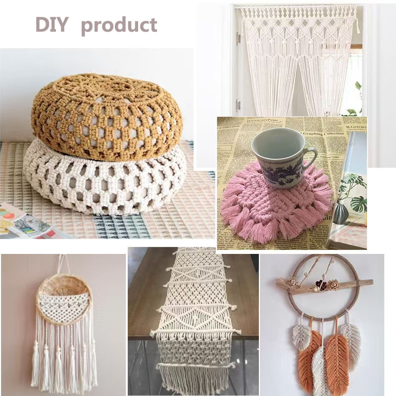3mm 100M Macrame Cord Rope Cot - Sewing Thread In Textile recension och pris