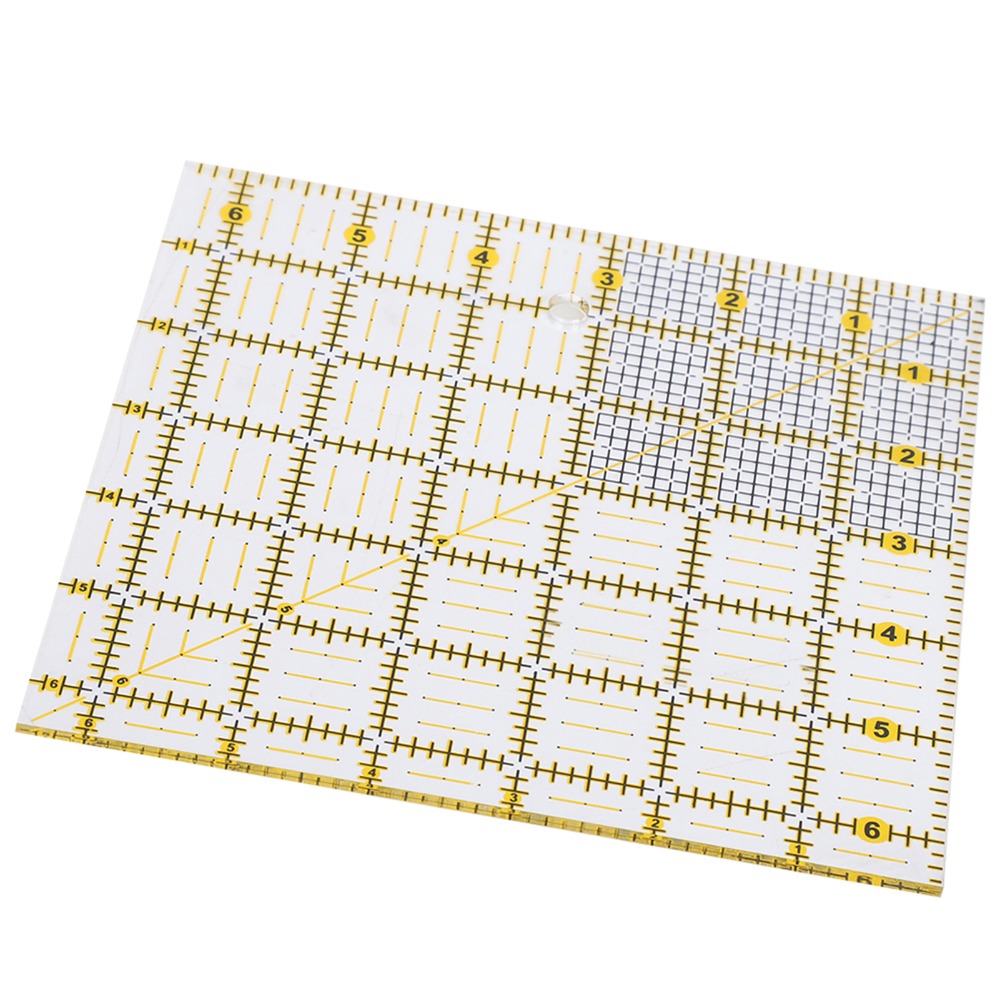 Durable 6.5x6.5in Square Quilt - Quilting Ruler Square recension och pris