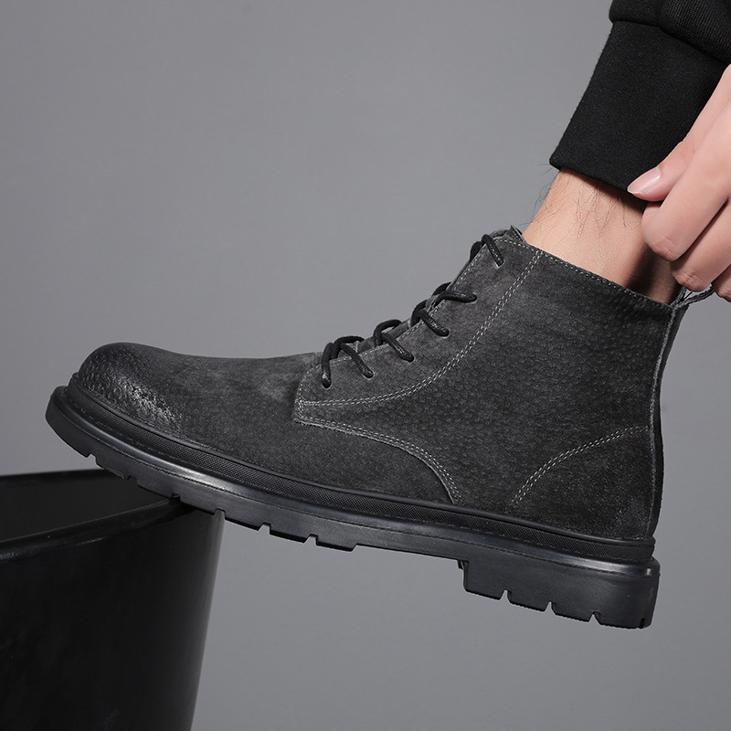 Men's boots autumn and winter  - Sewing Nylon recension och pris