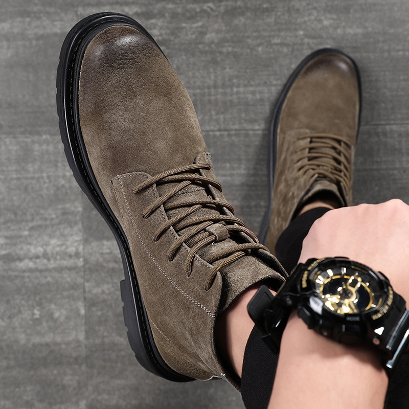 Men's boots autumn and winter  - Sewing Nylon recension och pris