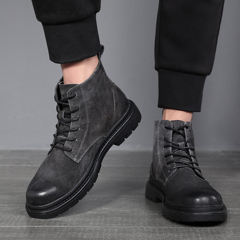 Men's boots autumn and winter  - Sewing Nylon recension och pris
