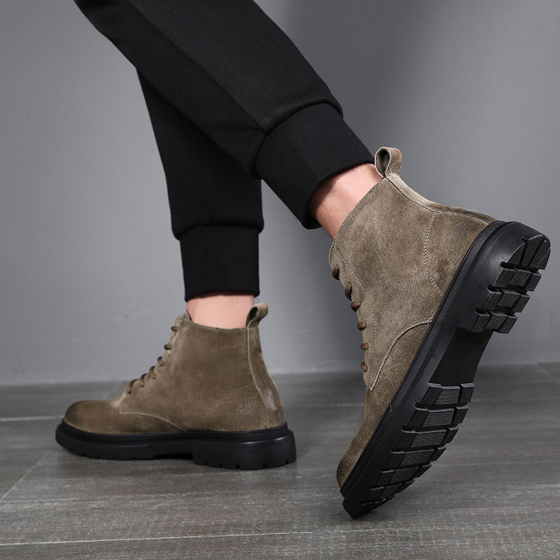 Men's boots autumn and winter  - Sewing Nylon recension och pris